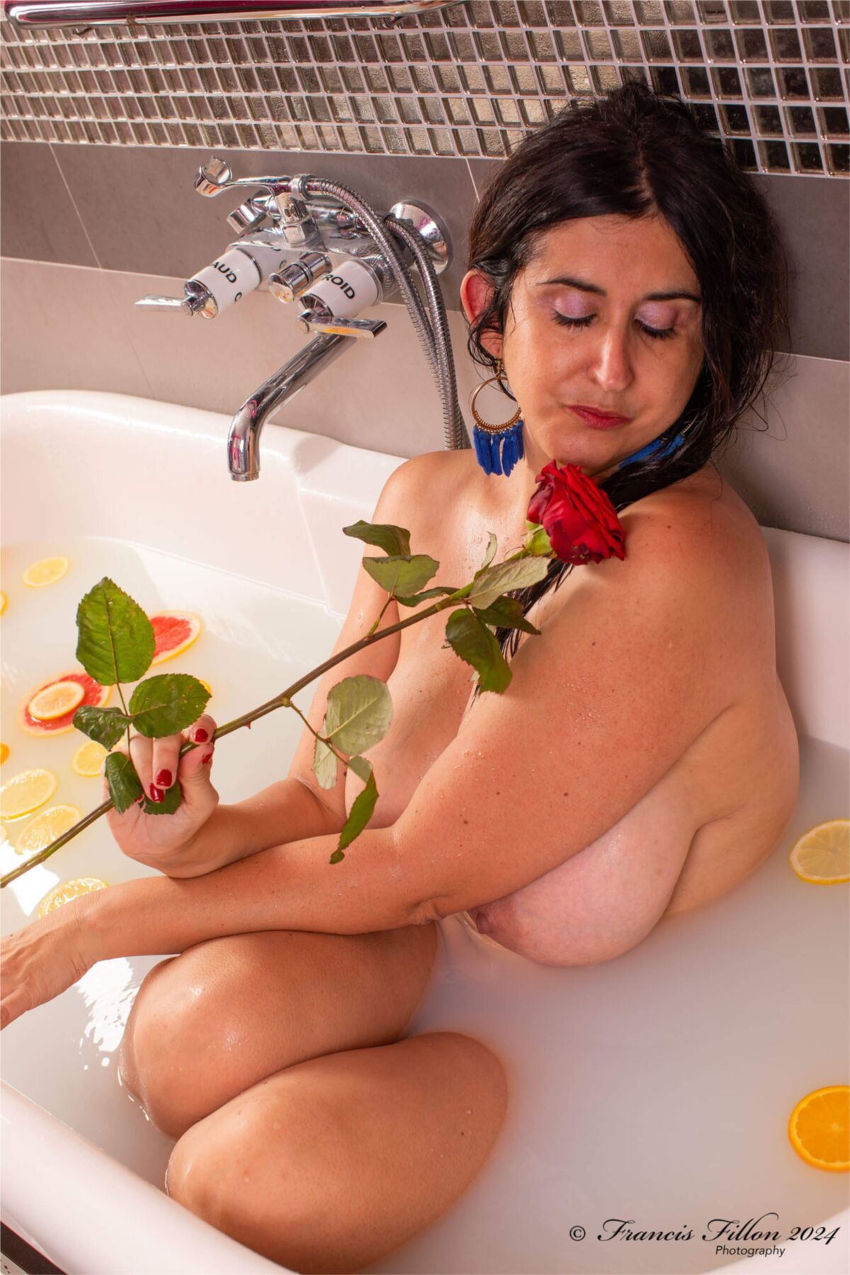 Angele Marie French Busty Model