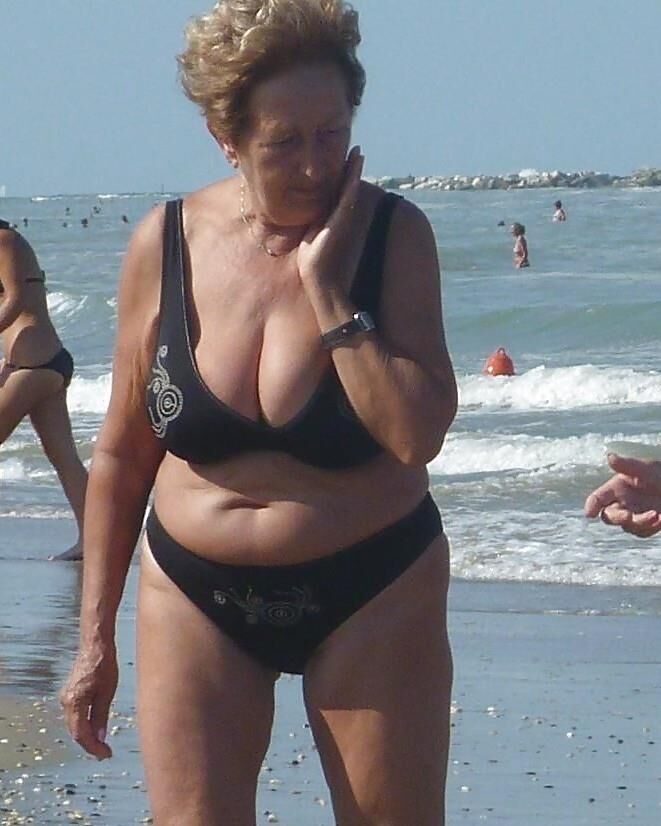 Milf Granny Nadador de nado