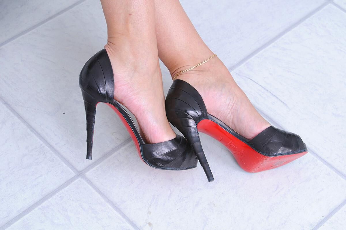 Gill Ellis Young (Lady Sonia) Louboutin And Pleats