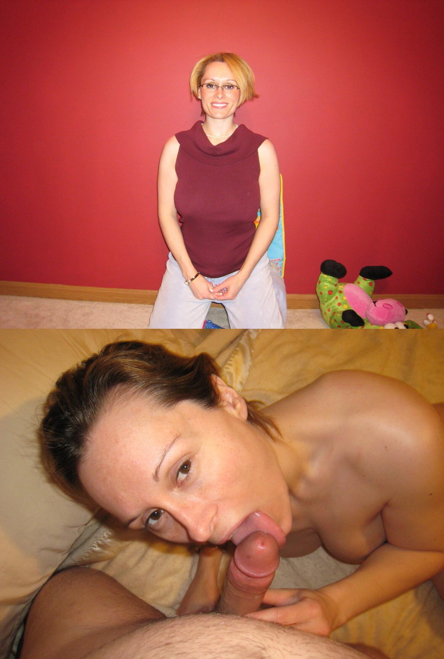 Femmes avec une bite en em