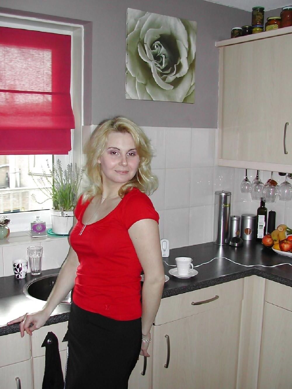 Beautiful blonde milf
