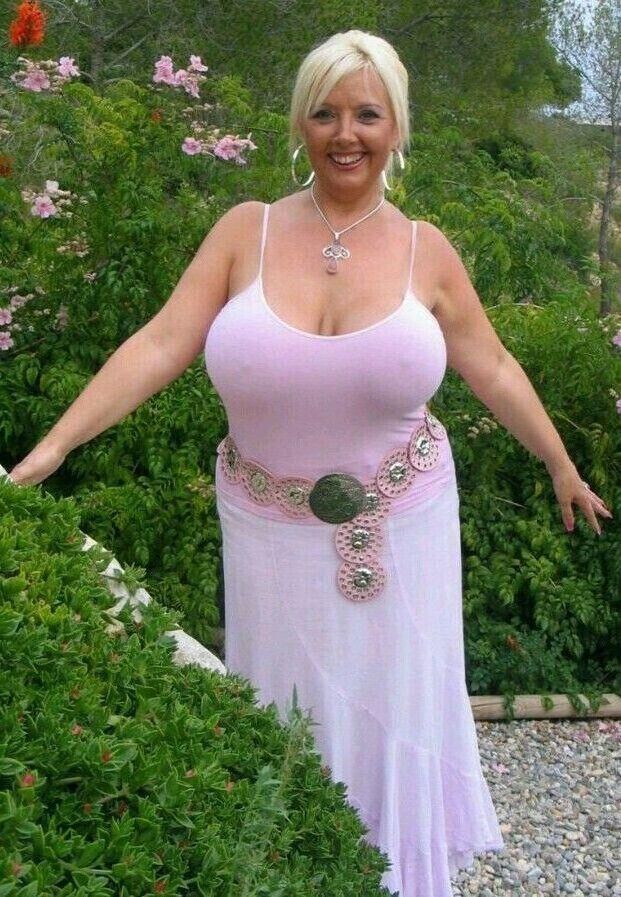 Look at me young man, not at my tits 