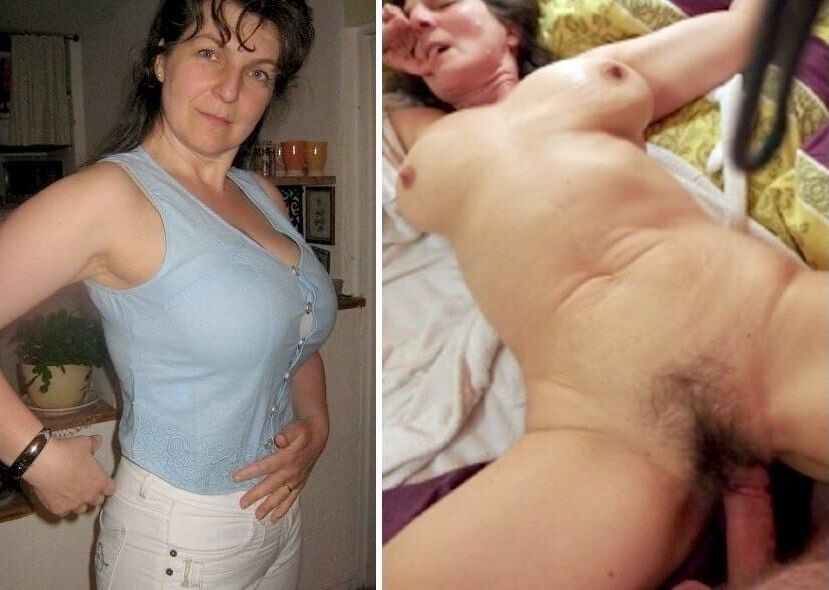 Antes y después de que ella fue golpeada