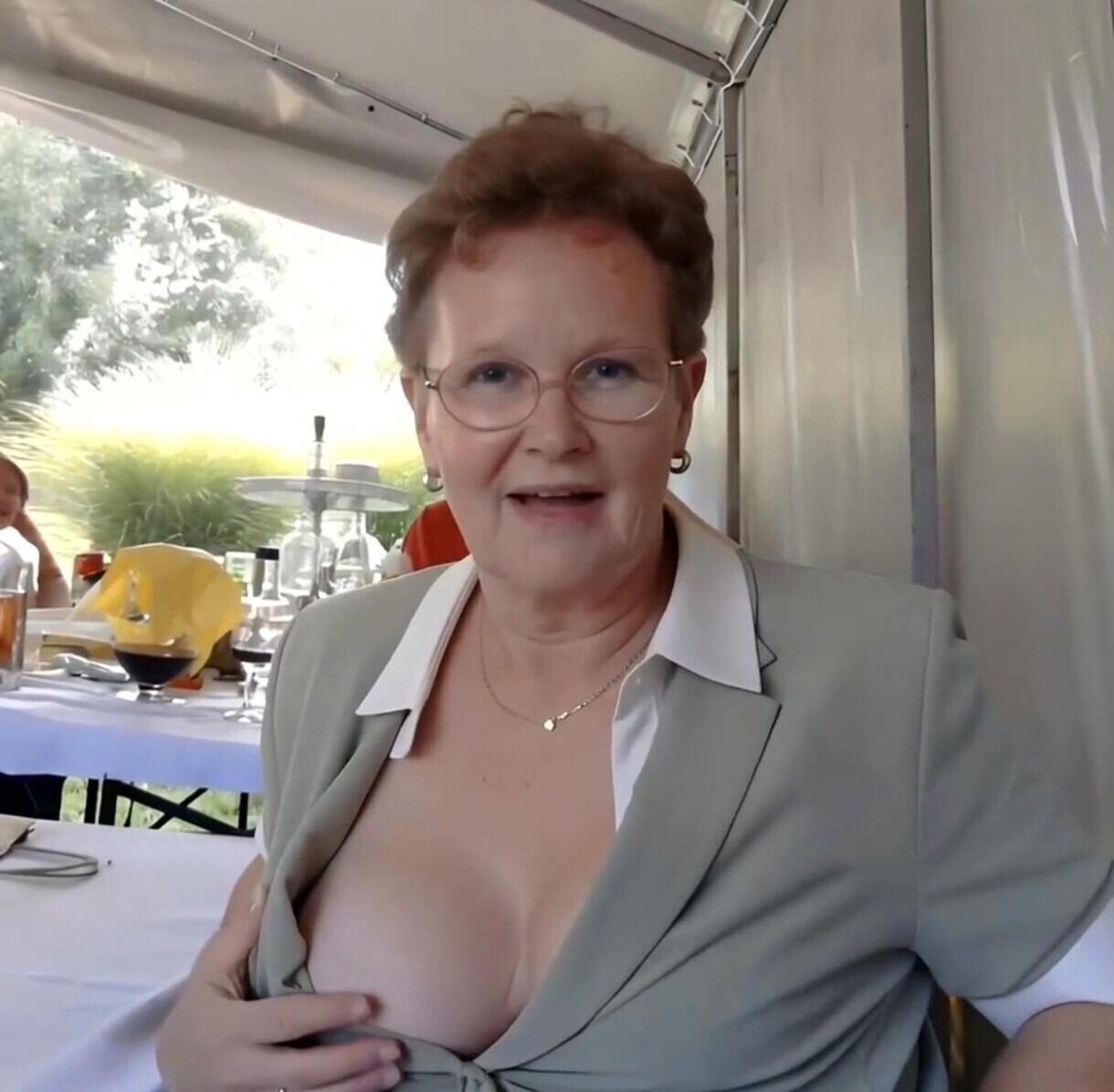 Big boobsed mature / .
