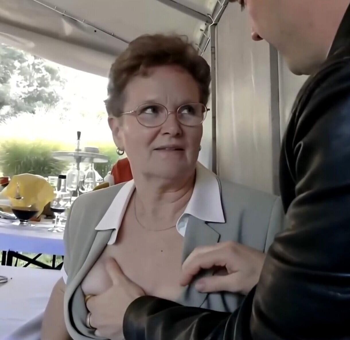 Big boobsed mature / .