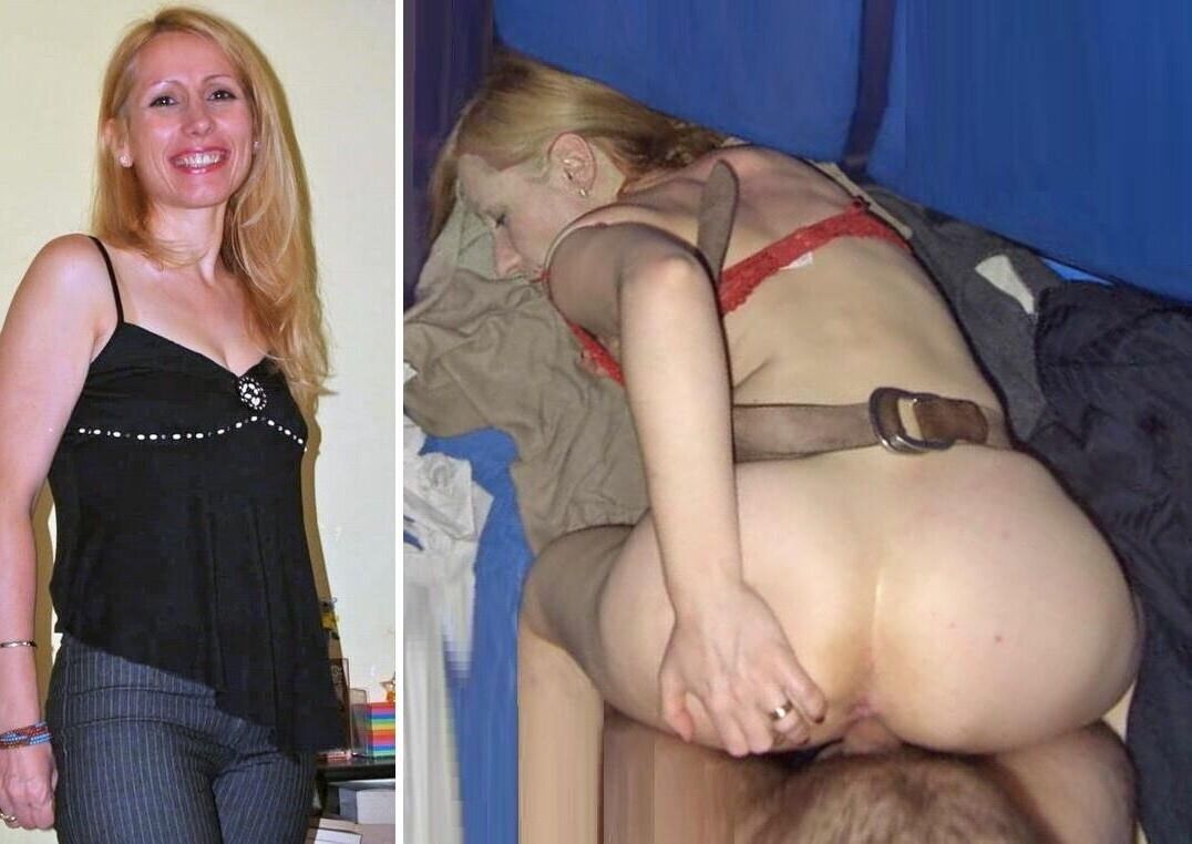 Antes y después de que ella fue golpeada