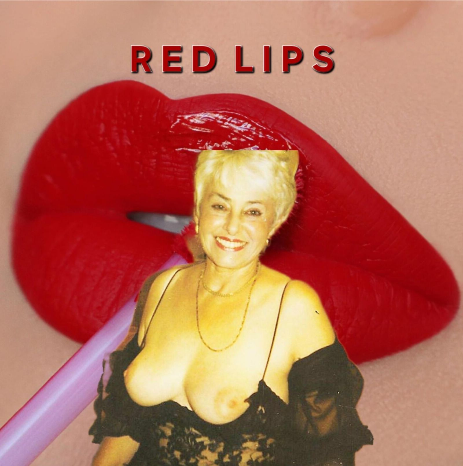 Red lips!