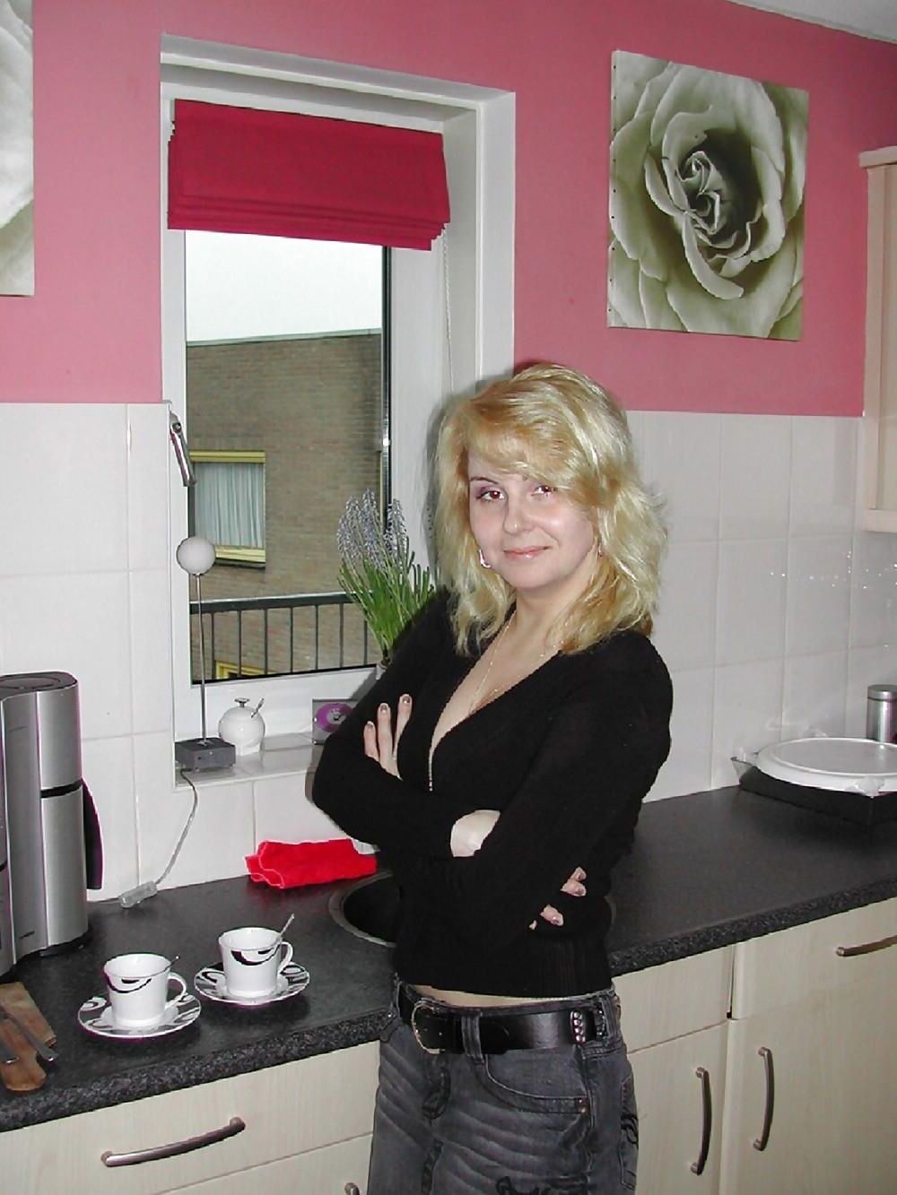 Beautiful blonde milf