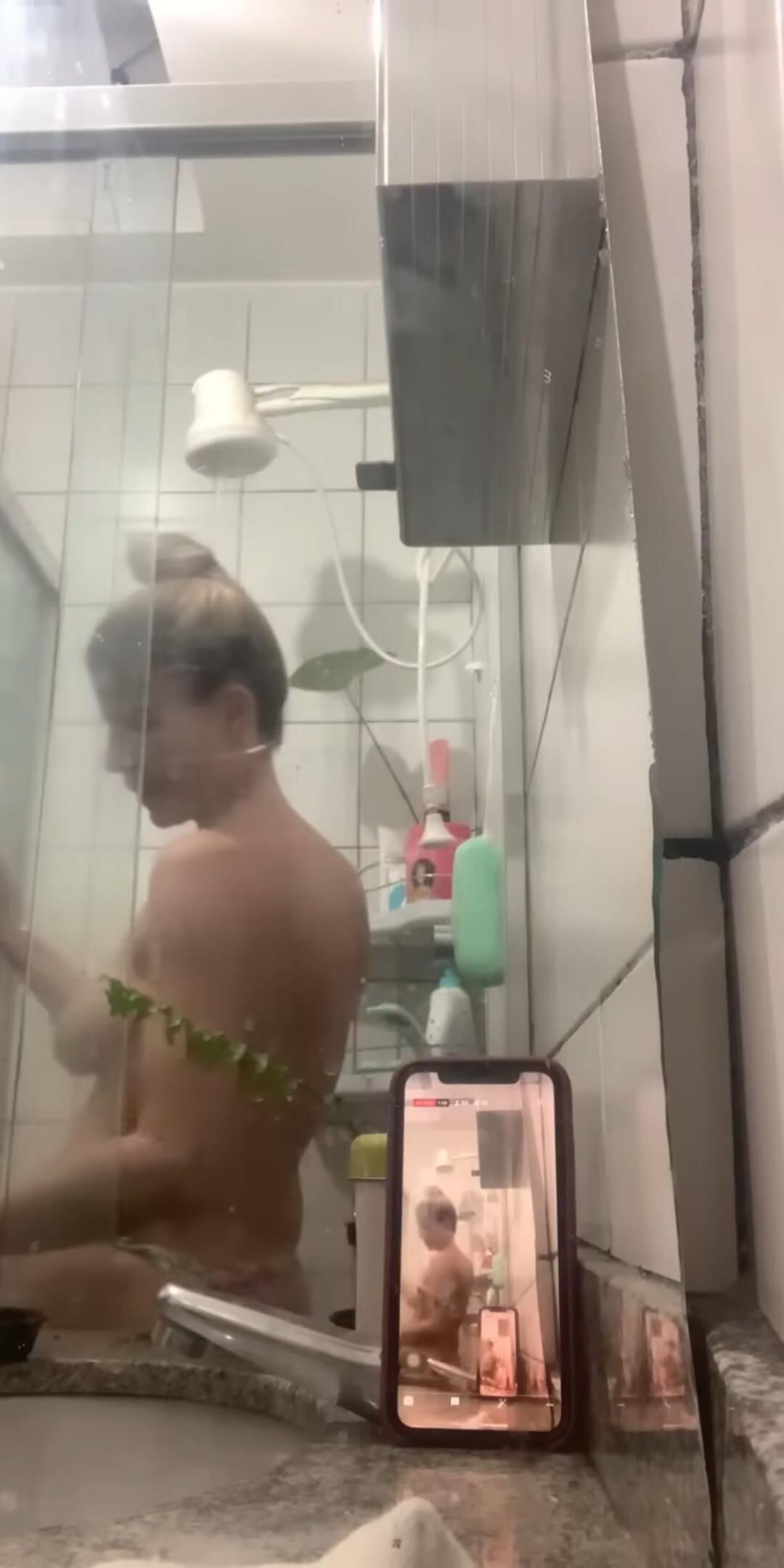 Mom has long nipples