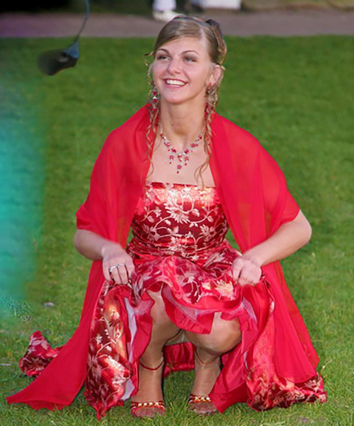 Te senhora no dia vermelho Moskau Rússia
