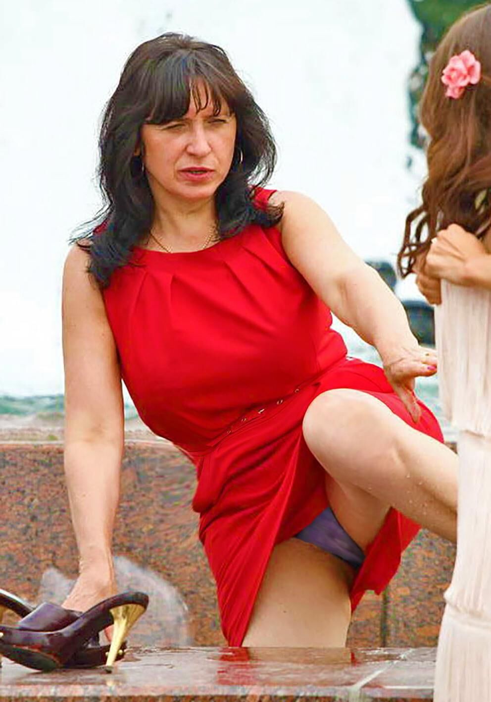 Te senhora no dia vermelho Moskau Rússia