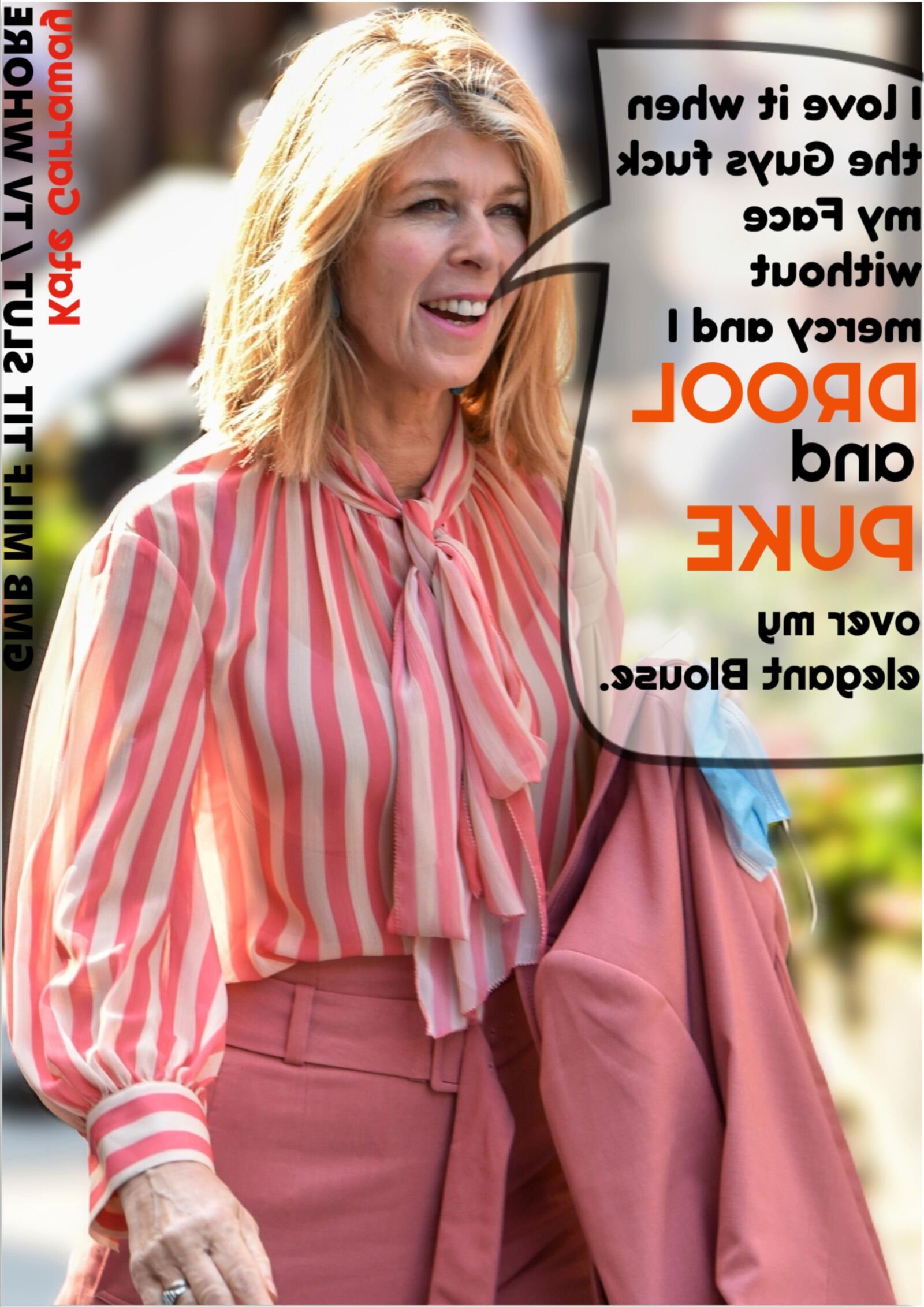 GMB TV MILF Tit Slut Kate Garraway, Secretos de una puta barata