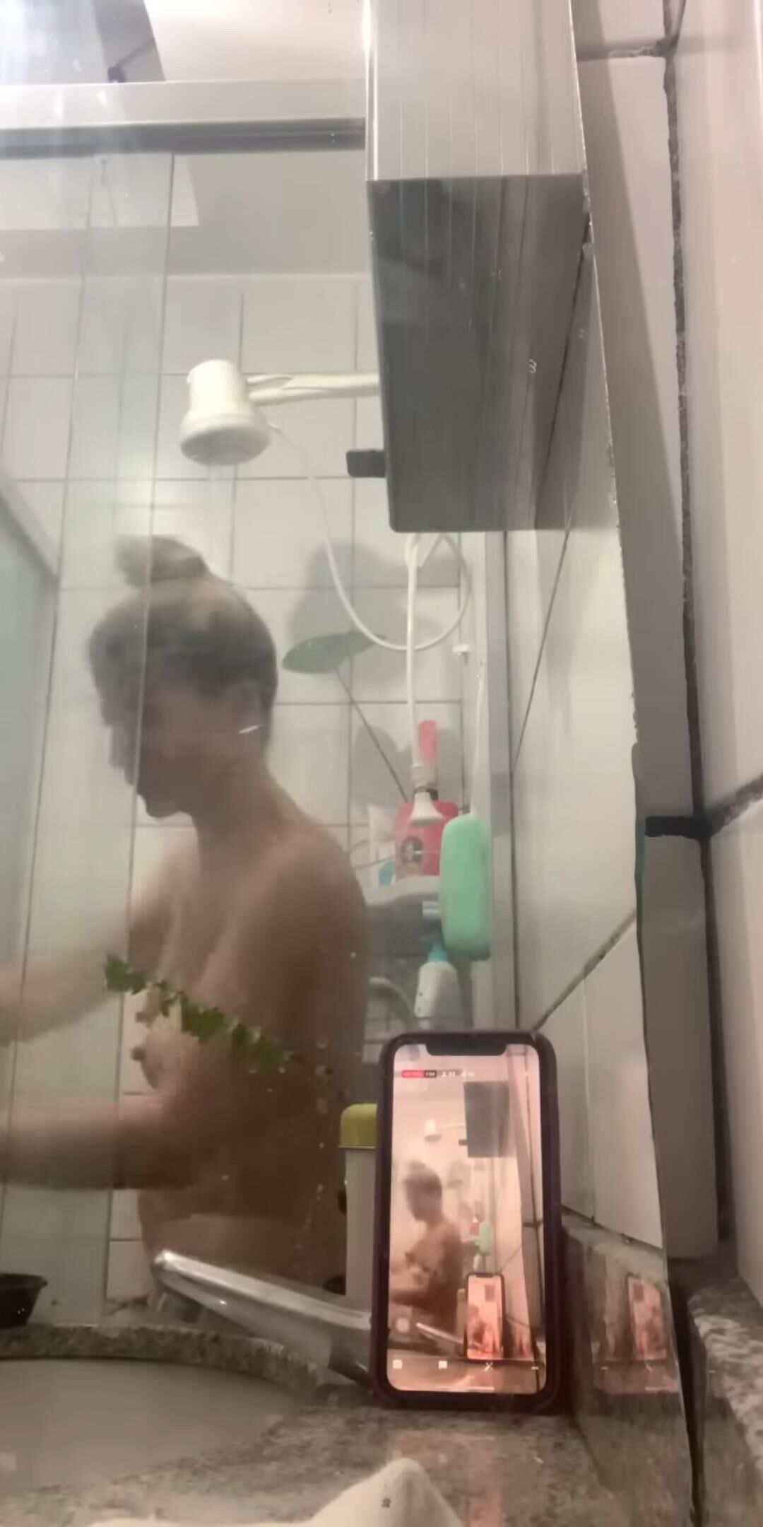 Mom has long nipples