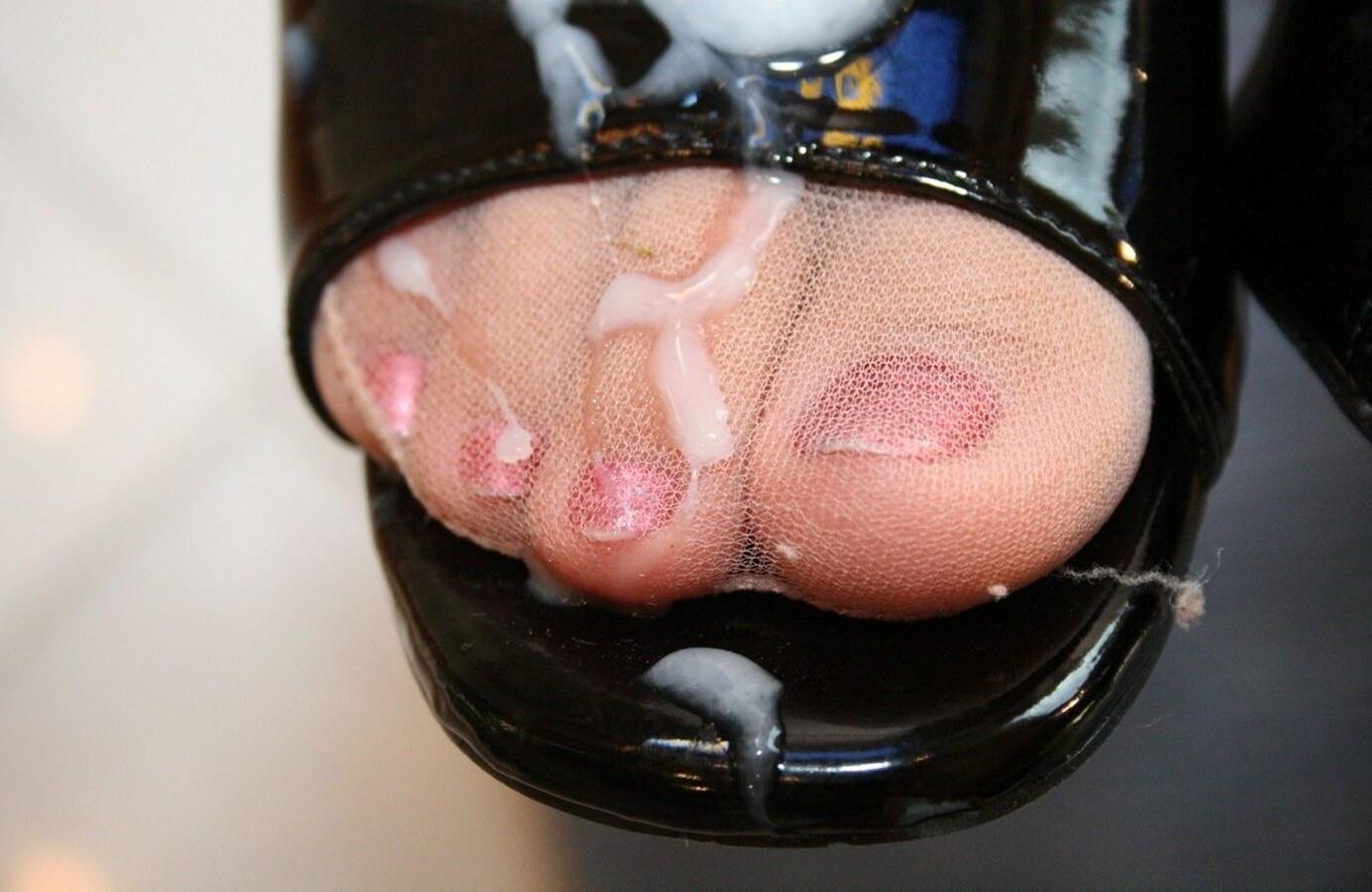 Old Married Pantyhosed UK Cunt # Cum Dumped PH Feet