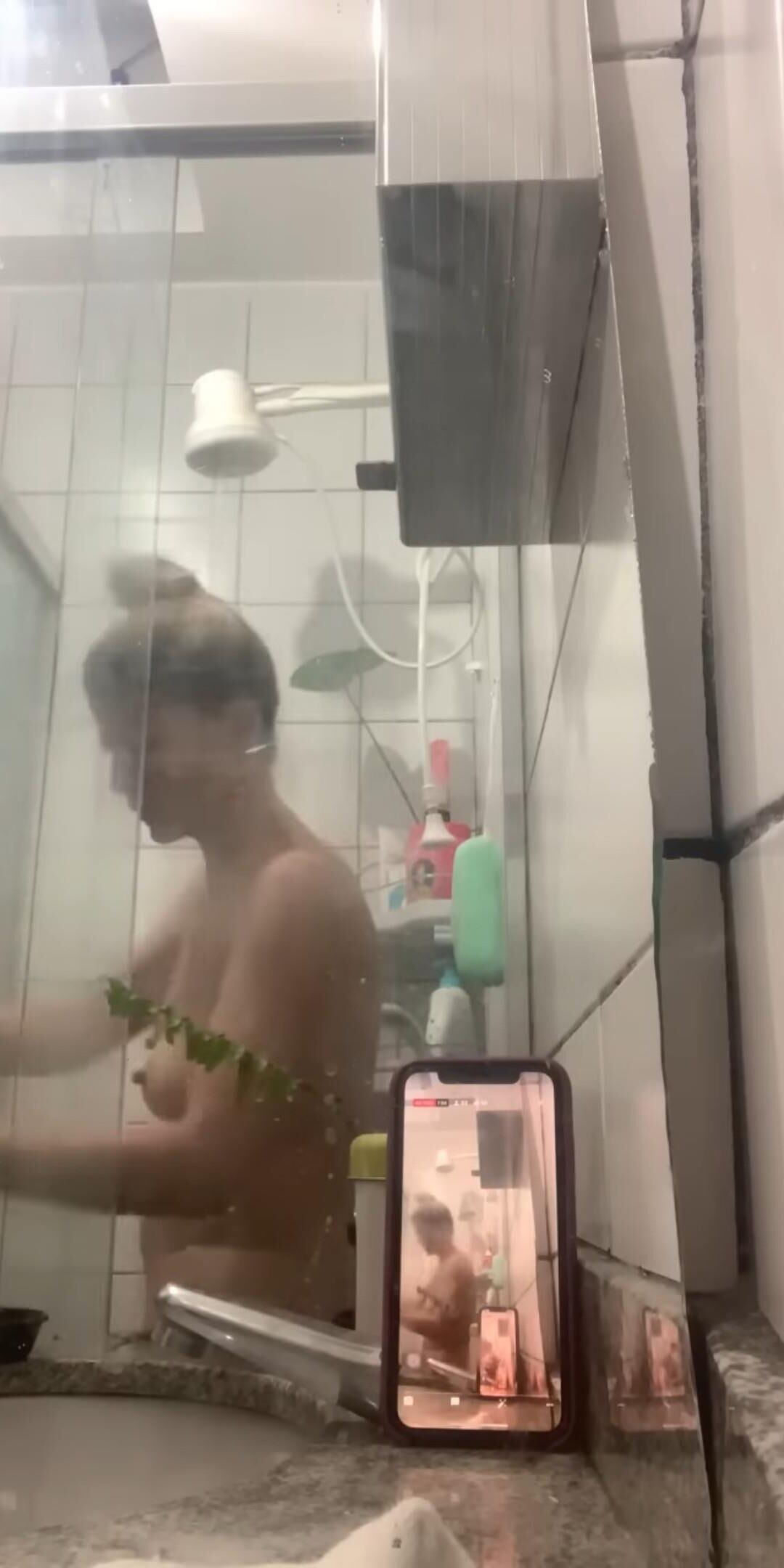 Mom has long nipples