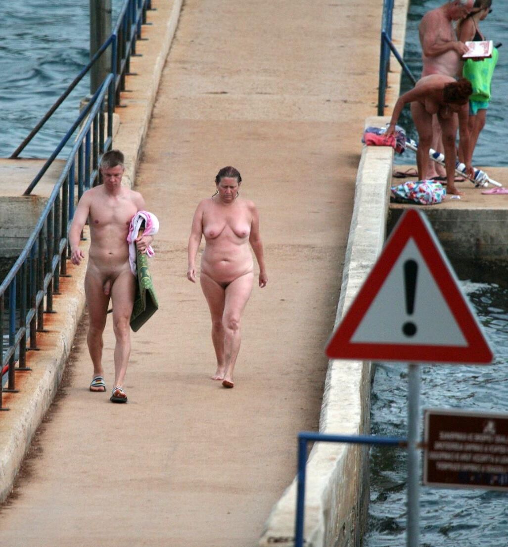 Reife Nudisten