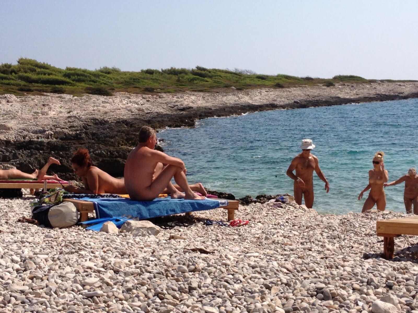 Reife Nudisten