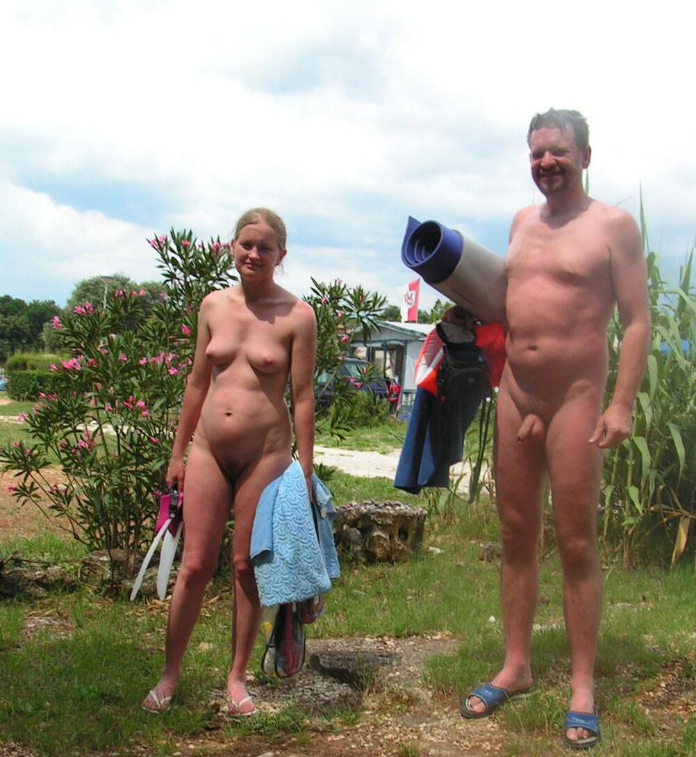 Reife Nudisten