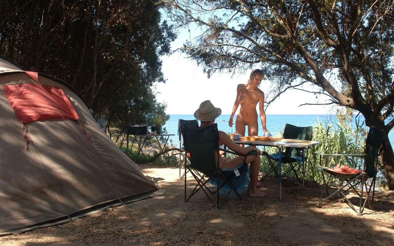 Reife Nudisten