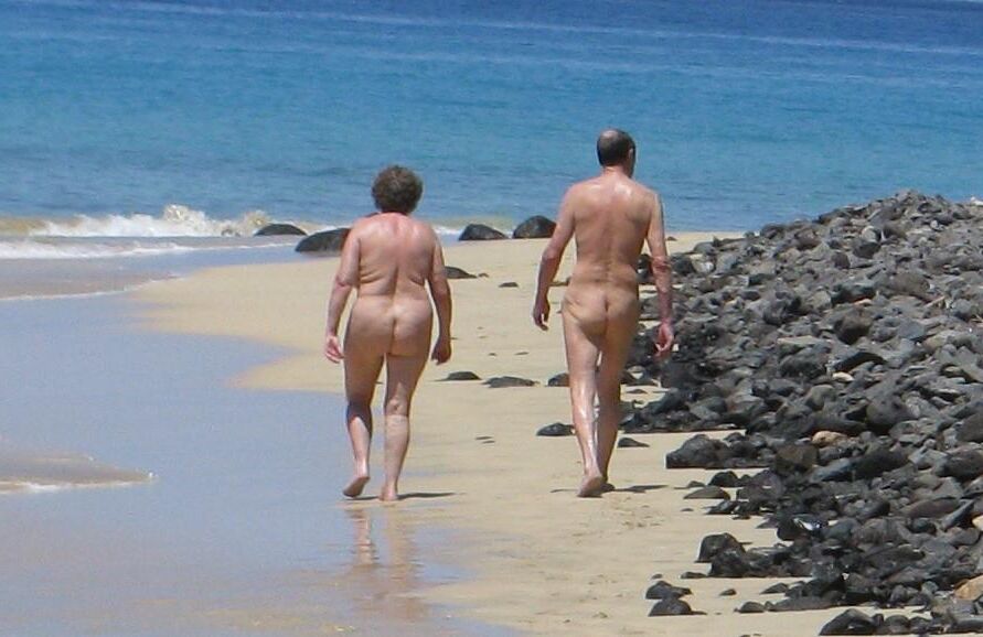 Reife Nudisten