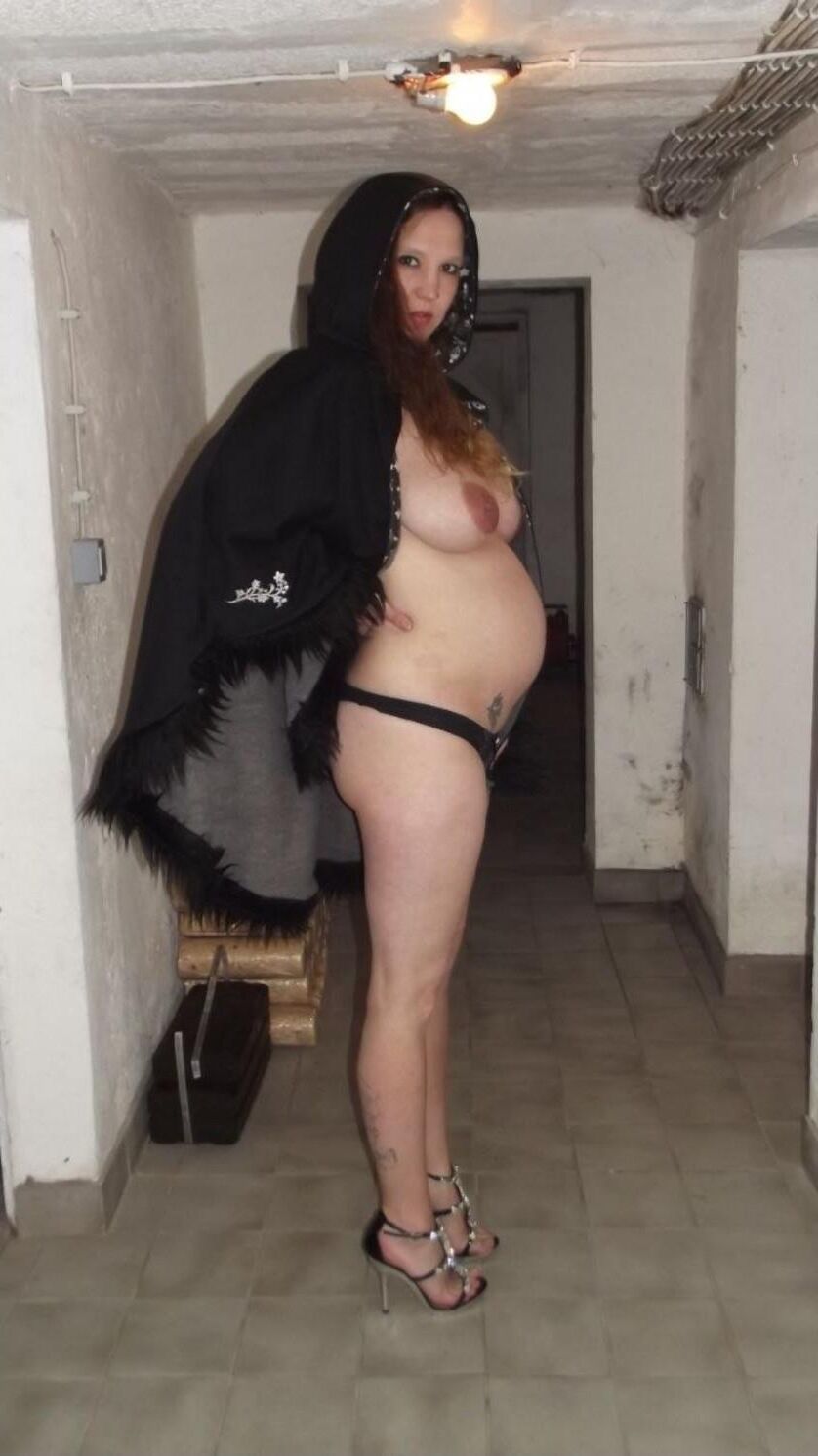 Sophie a pregnant Swedish slut