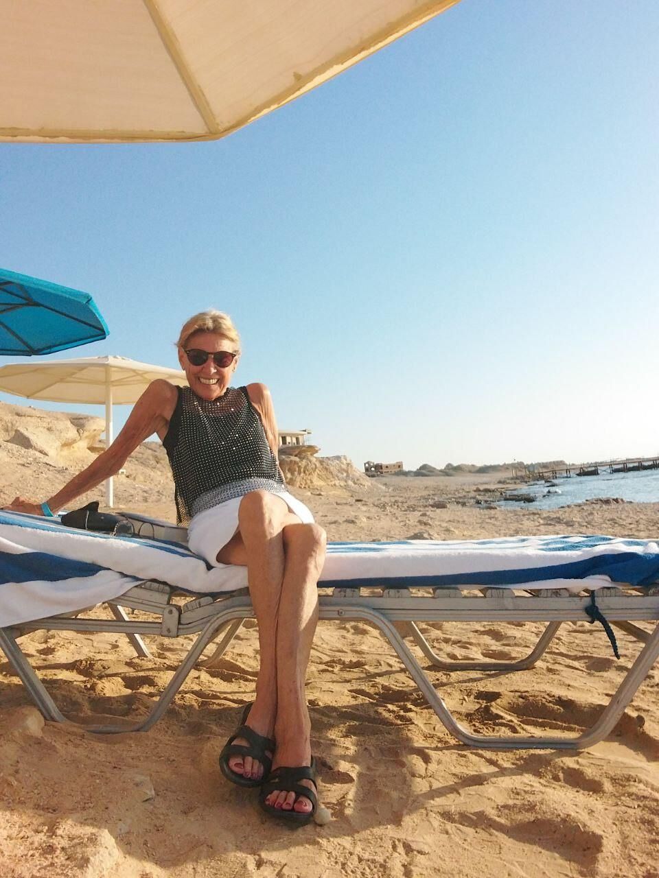 Skinny German Granny In Lingerie From Frankfurt Exposed