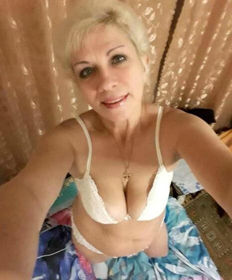 Blonde Russian mature Irina from town Kirovskye