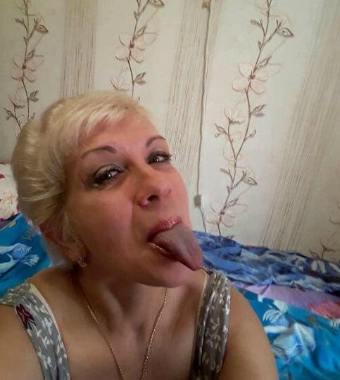 Blonde Russian mature Irina from town Kirovskye