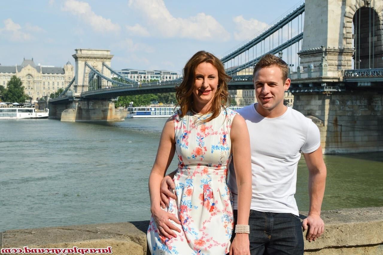 Jo out and about with friends