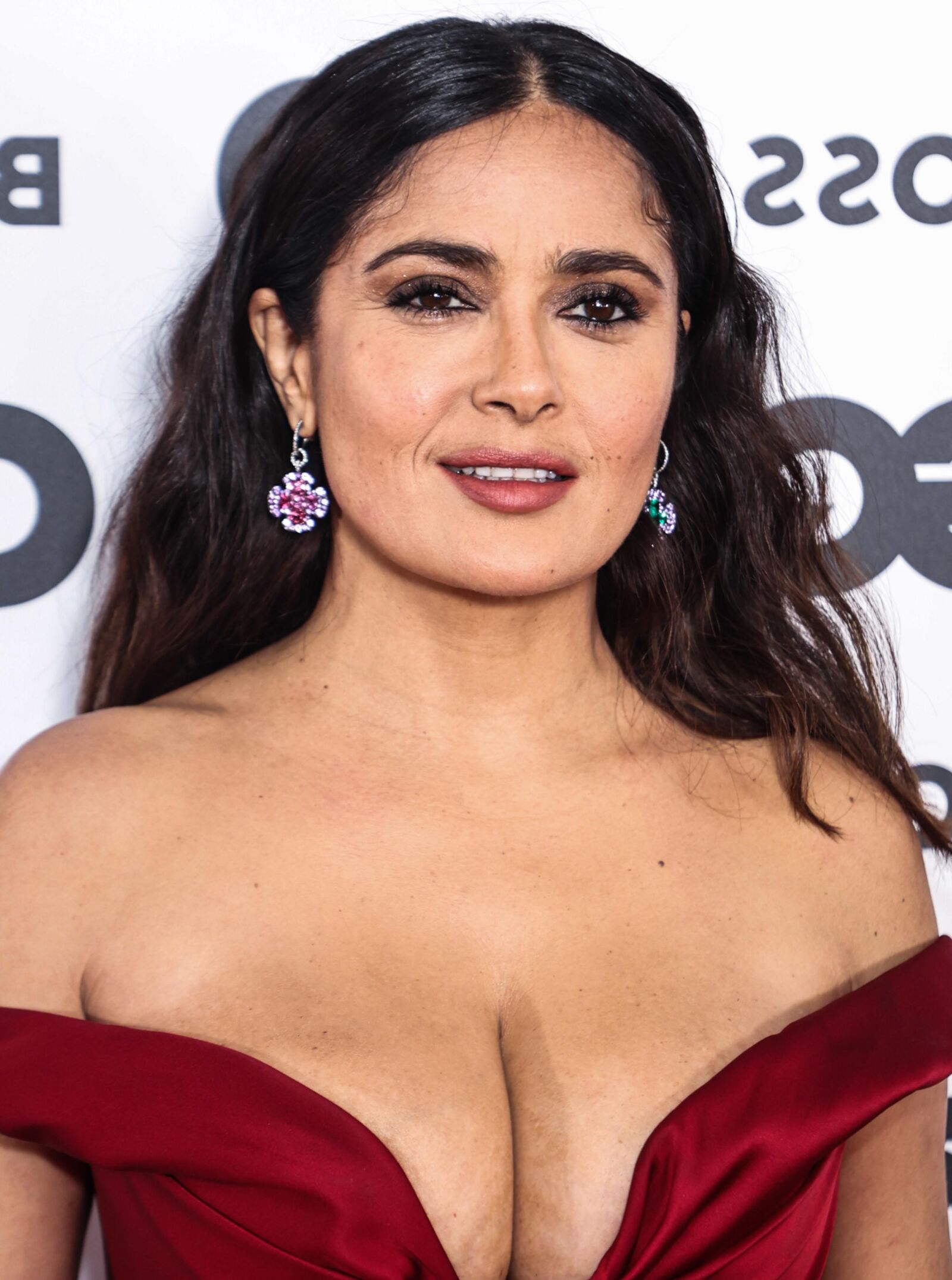 Busty Mexican MILF Slut Salma Hayek, Build for Tit Fucks