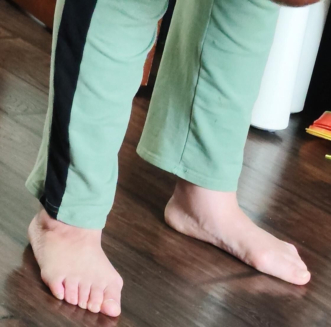 My wife's mom's gorgeous legs and ass