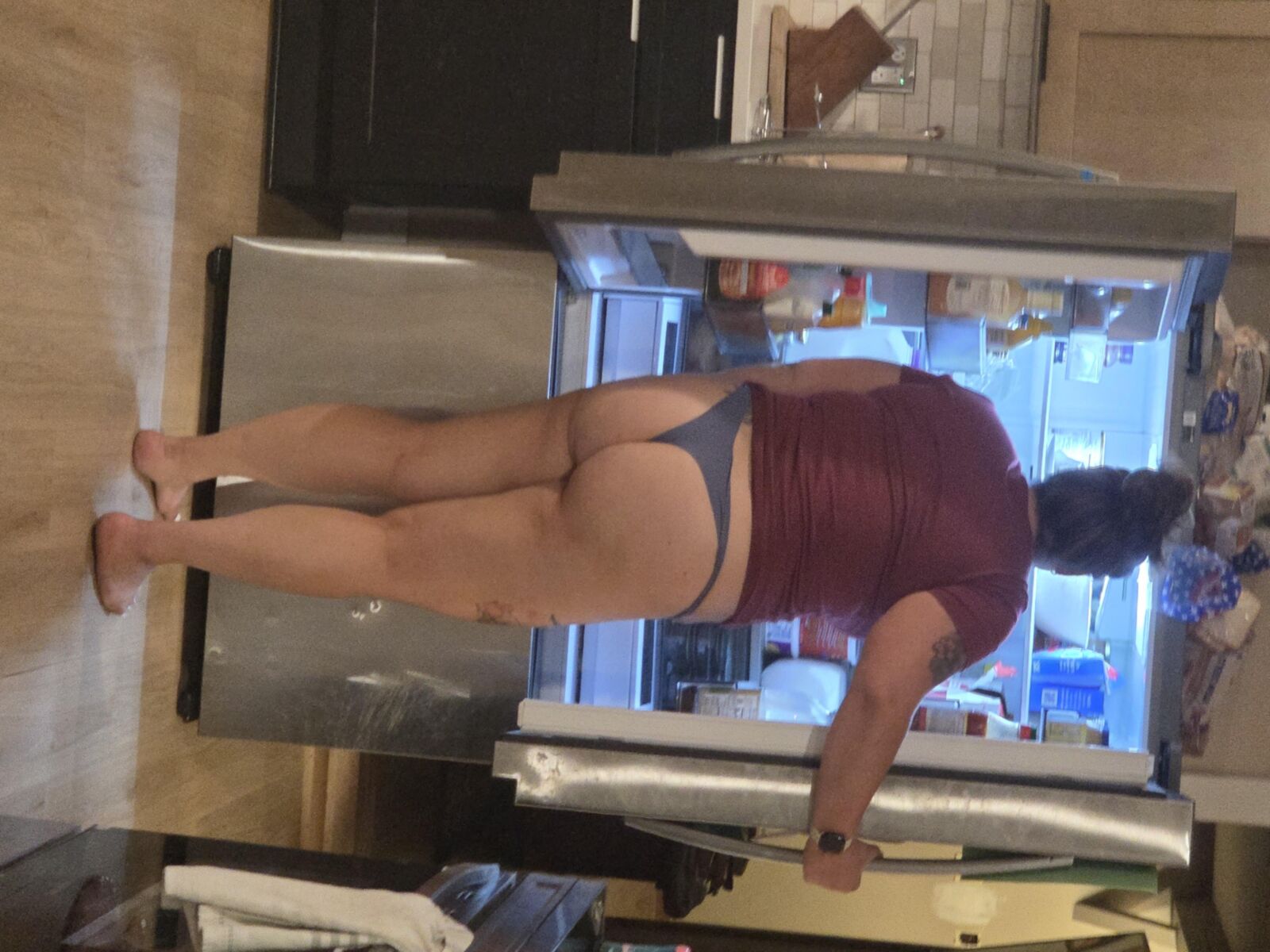 Wife booty nude slut ass