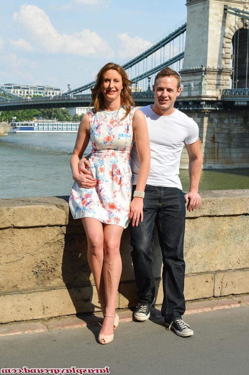 Jo out and about with friends