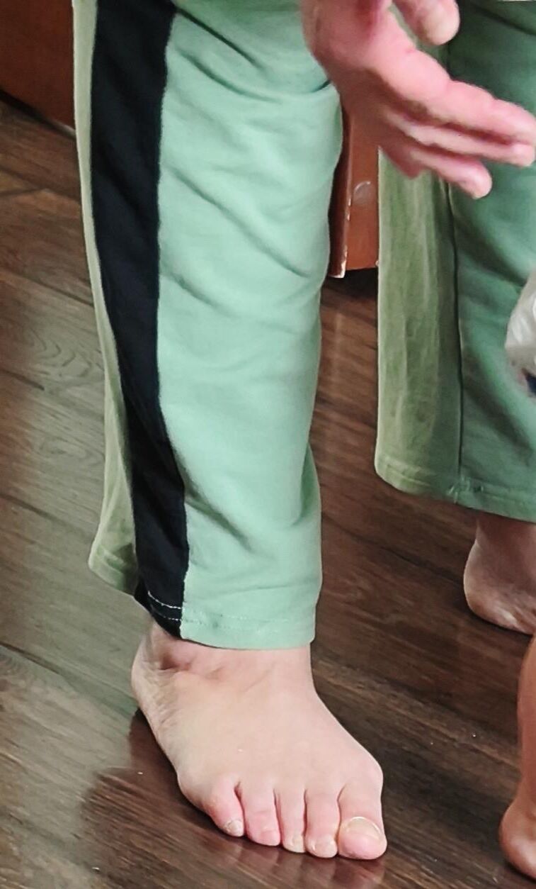 My wife's mom's gorgeous legs and ass