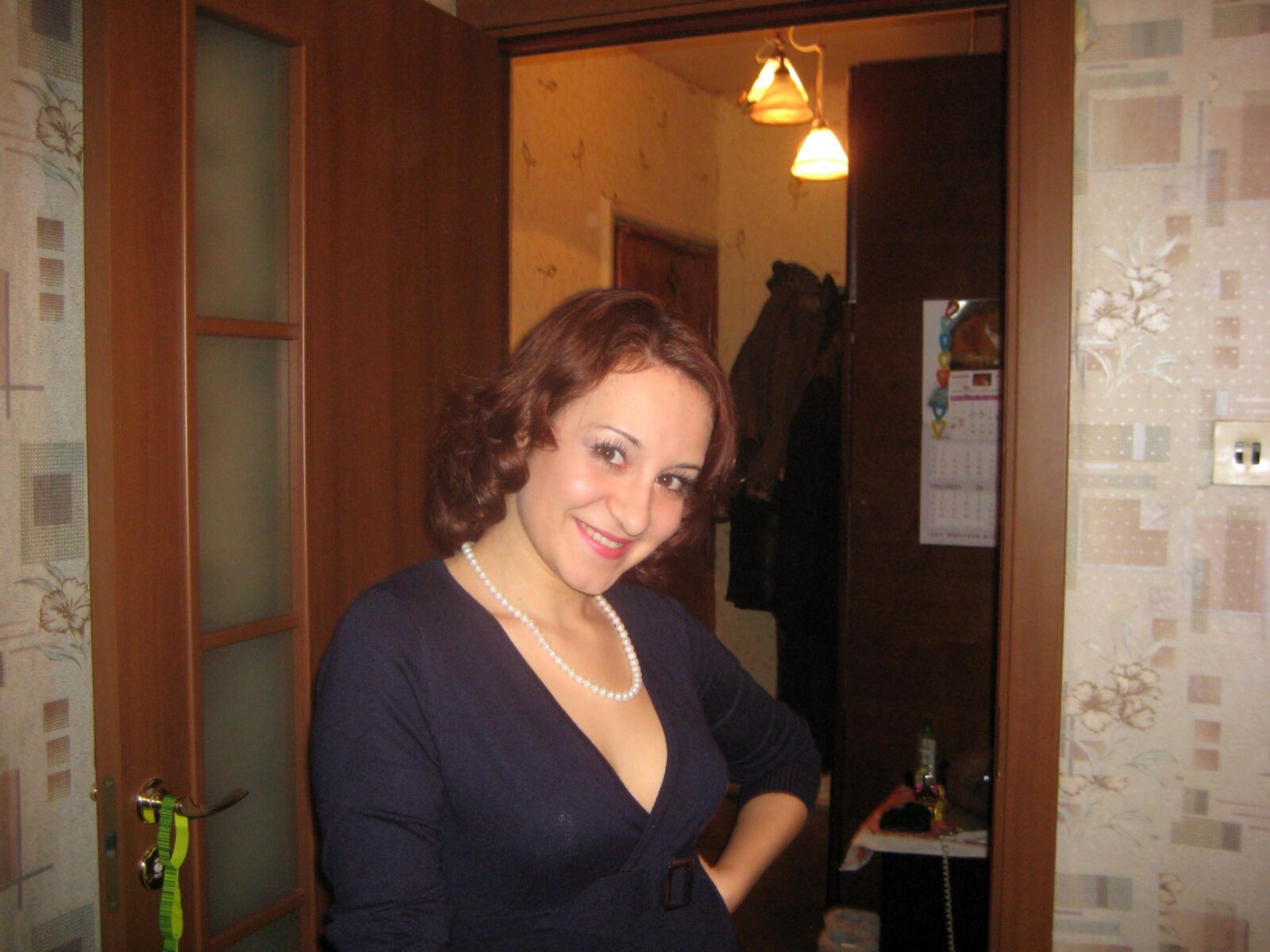 . Women fully dressed, no nudity