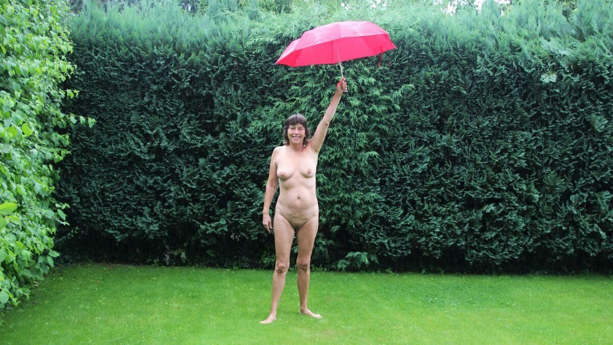 Sabine E. Red Umbrella