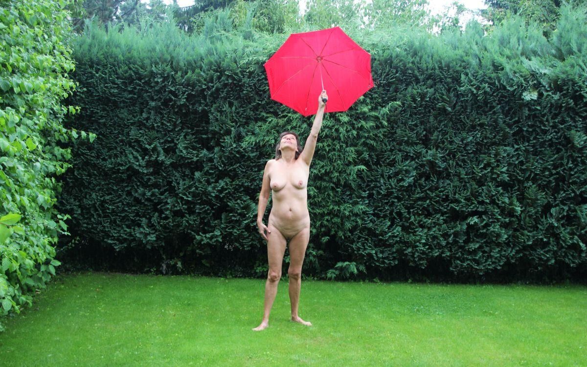 Sabine E. Red Umbrella
