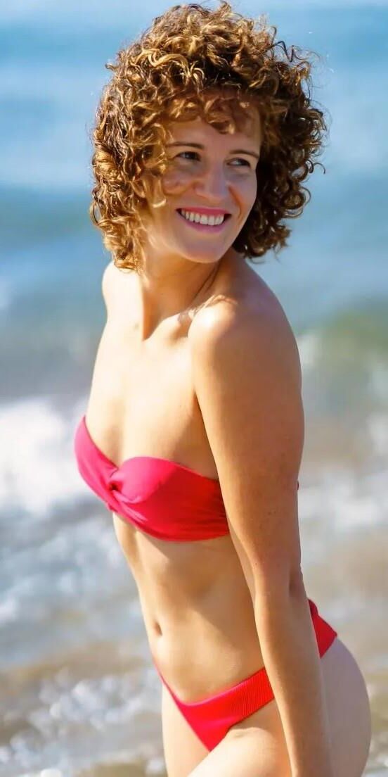 Summer with curly hair