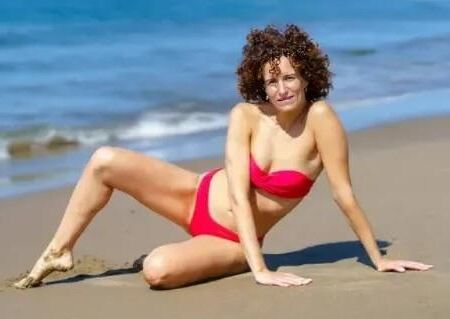 Summer with curly hair