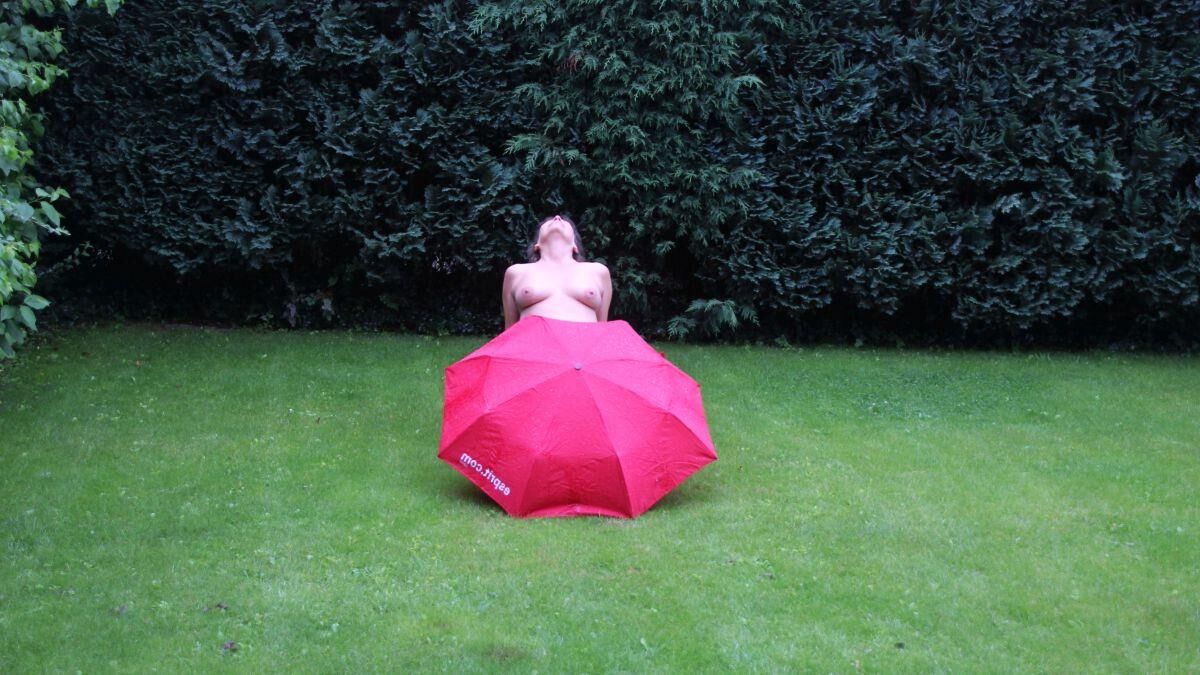 Sabine E. Red Umbrella