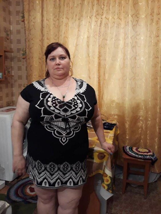 BBW mature Russian Luba from Kuragino