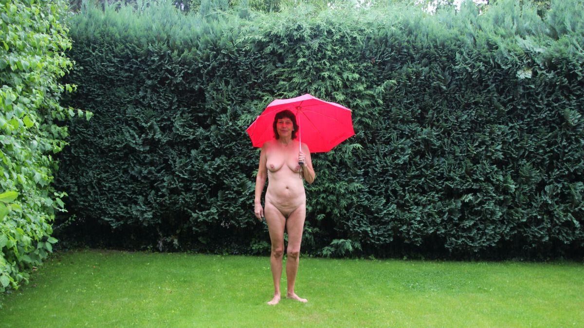Sabine E. Red Umbrella
