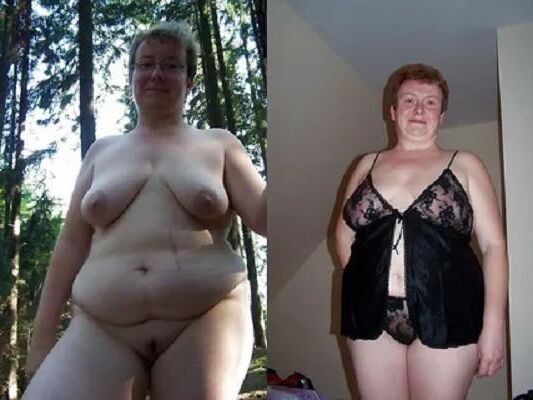 Dressed and undressed 