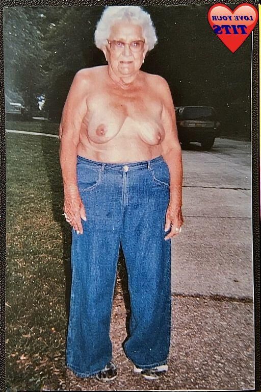 BLUE JEANS and GRANNY BOSOMS.....