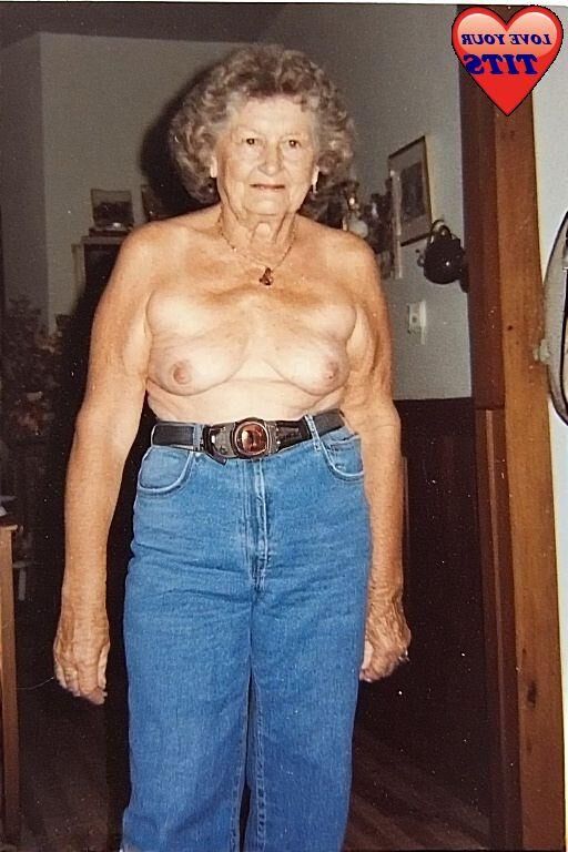 BLUE JEANS and GRANNY BOSOMS.....
