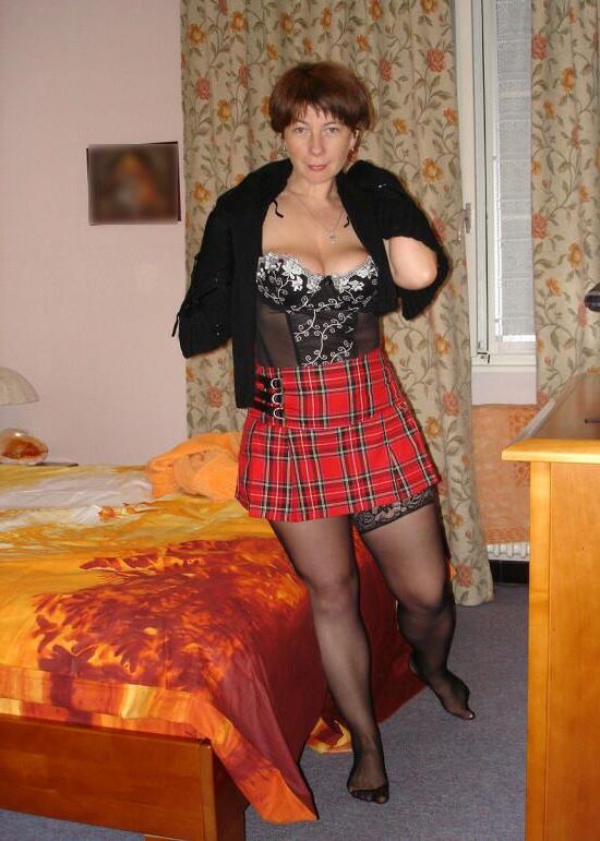 . Women fully dressed, no nudity