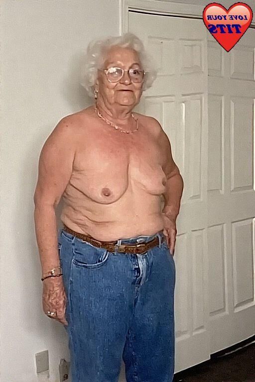 BLUE JEANS and GRANNY BOSOMS.....