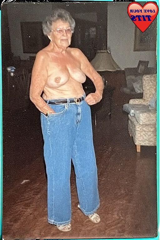 BLUE JEANS and GRANNY BOSOMS.....