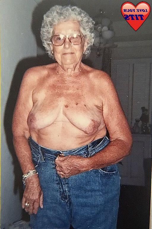 BLUE JEANS and GRANNY BOSOMS.....