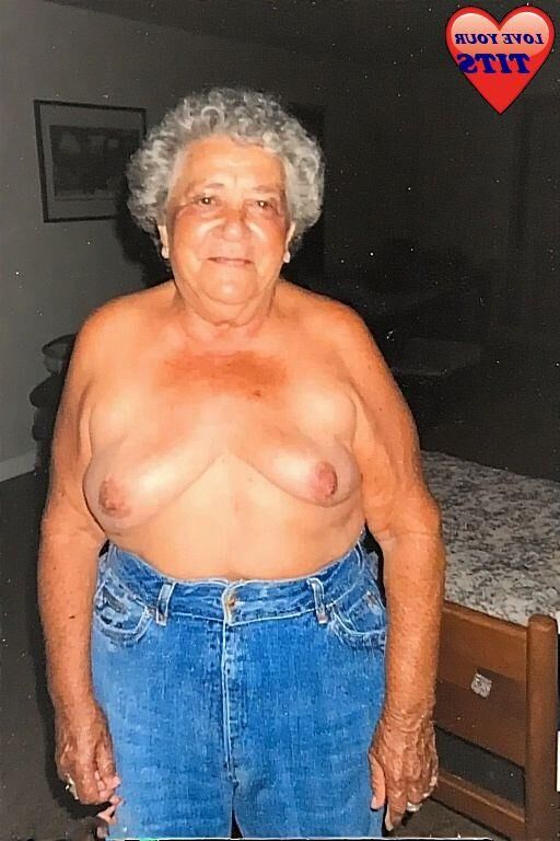 BLUE JEANS and GRANNY BOSOMS.....